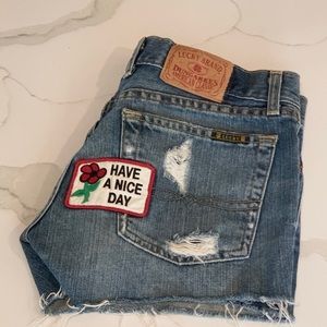 Lucky Brand denim cut-off shorts